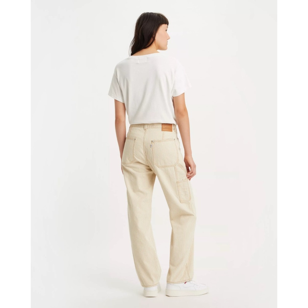 Levis Dad utility jean striped 26 30” Lines in the sand